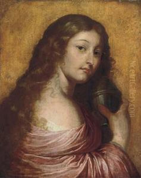 The Penitent Magdalen Oil Painting by Pietro Della Vecchio