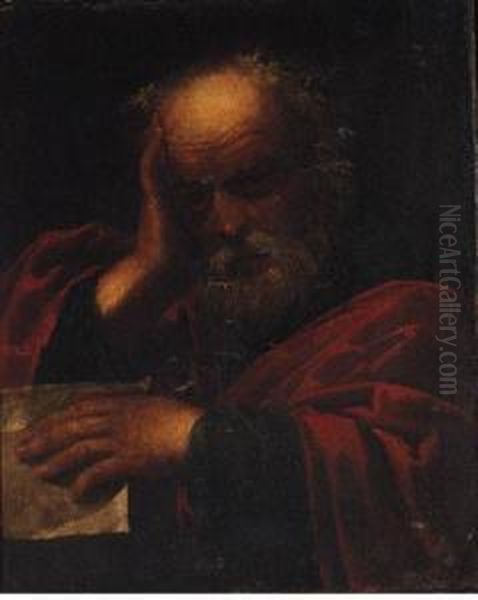 Saint Paul Oil Painting by Pietro Della Vecchio