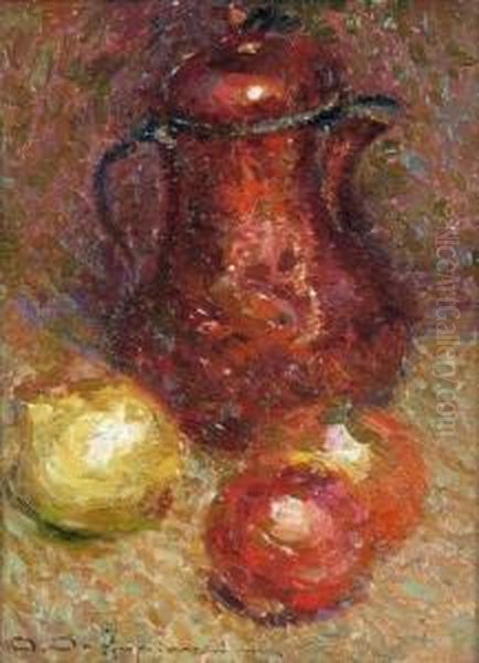 Nature Morte. Oil Painting by David Dellepiane