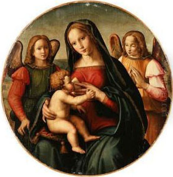 Ghirlandaio, R. Oil Painting by Ridolfi Domenico Di Ghirlandaio