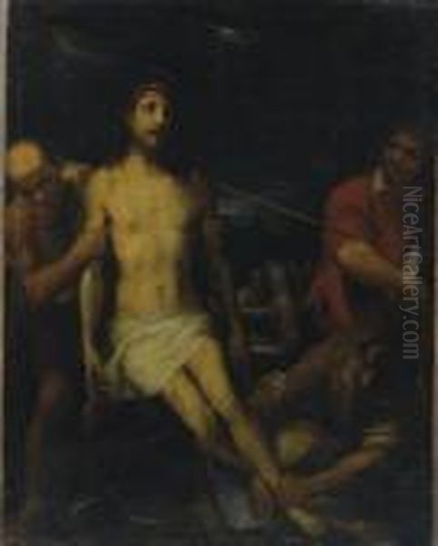 La Passione Di Cristo Oil Painting by Ventura Salimbeni