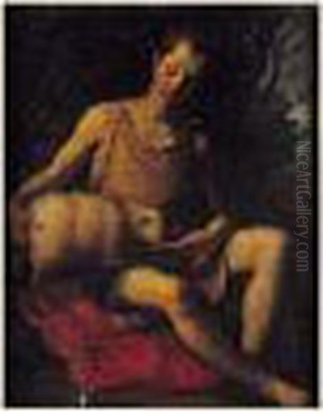 Saint Jean-baptiste Oil Painting by Santi Di Tito