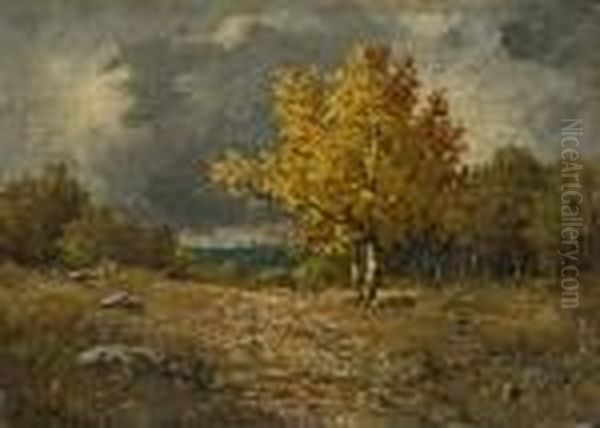 Paysage D'automne Oil Painting by Narcisse Virgilio Diaz De La Pena