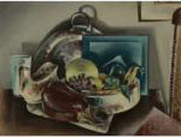 Still Life No. 1 Oil Painting by Preston Dickinson