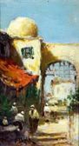 Morocco Oil Painting by Arthur Vidal Diehl