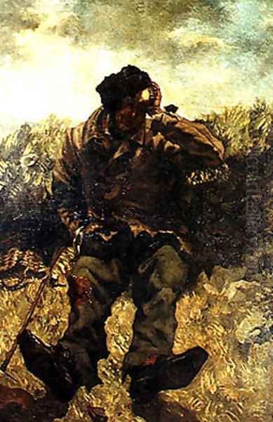 The Vagabond Oil Painting by Gustave Courbet