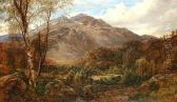 The Trossachs. Oil Painting by James Docharty