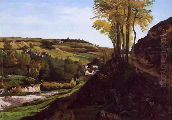 Valley of Ornans Oil Painting by Gustave Courbet