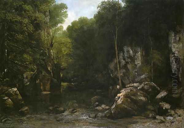 Solitude Oil Painting by Gustave Courbet