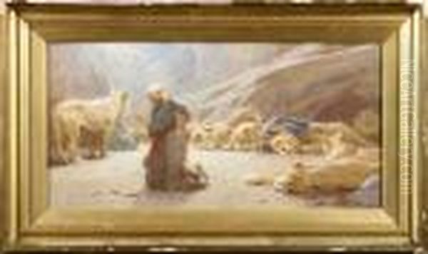 Hebelieved In His God - Daniel Oil Painting by John Charles Dollman