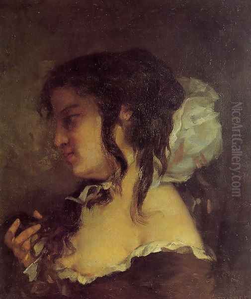 Reflection Oil Painting by Gustave Courbet