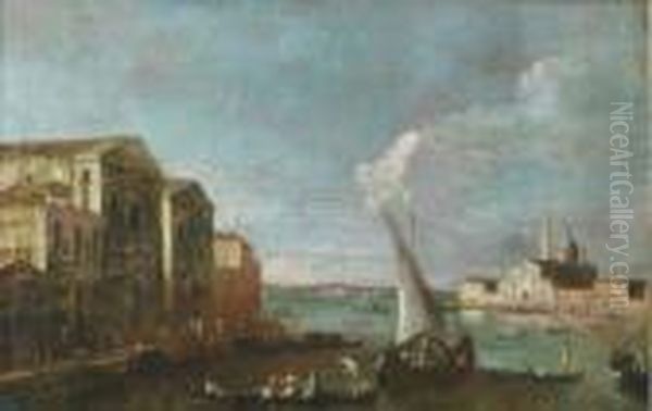 The Giudecca Oil Painting by Apollonio Domenichini