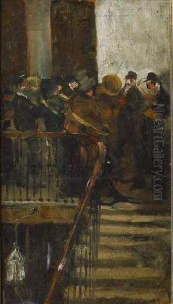 L'orchestre Oil Painting by Francisco Domingo Marques