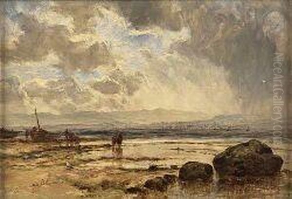 Greenock From Helensburgh Oil Painting by John Milne Donald