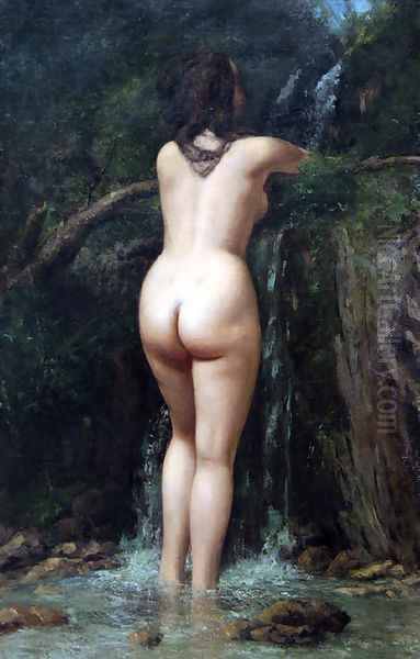 The Source Oil Painting by Gustave Courbet