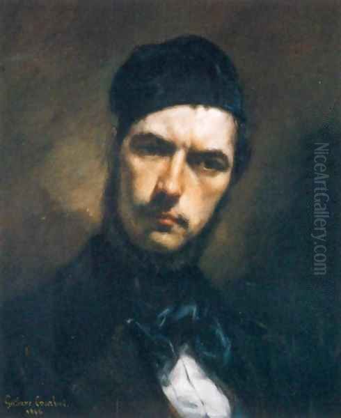 Portrait of H. J. van Wisselingh Oil Painting by Gustave Courbet