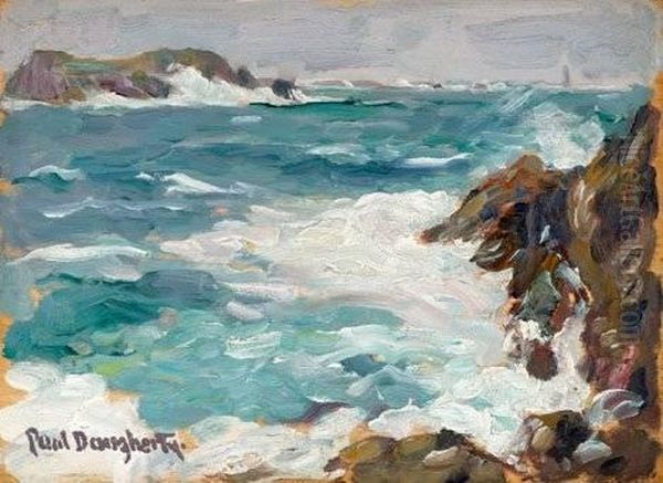 The Storm Oil Painting by Paul Dougherty