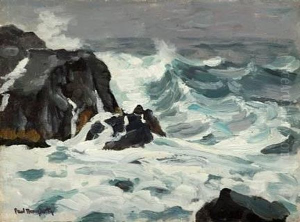 Stormy Seas Oil Painting by Paul Dougherty