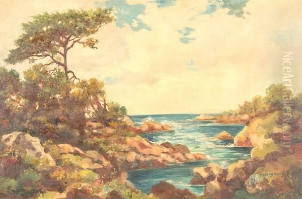 Monterey, California Oil Painting by Paul Dougherty