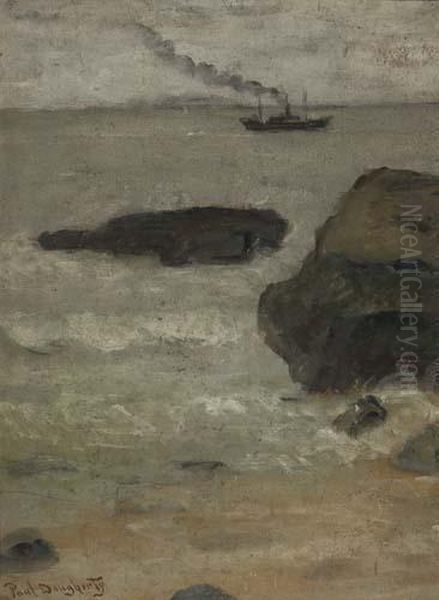 Coastal Scene Oil Painting by Paul Dougherty