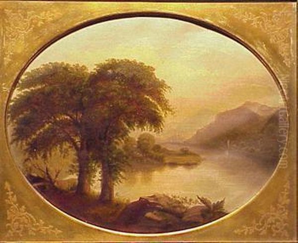 A Bend In The River Oil Painting by Thomas Doughty