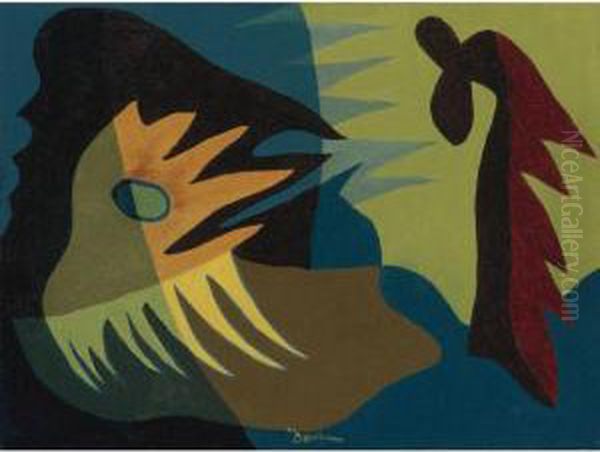 Arrangement Oil Painting by Arthur Garfield Dove