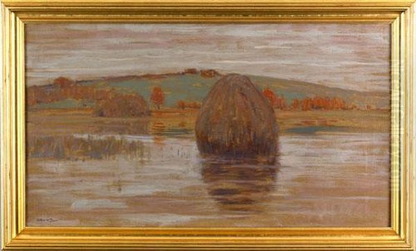 Ipswich Marshes Oil Painting by Arthur Wesley Dow