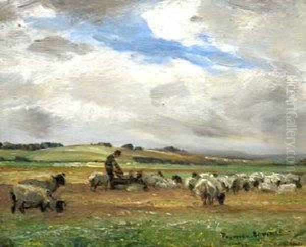 Breezy Weather Upper Lanarck Oil Painting by Patrick Downie