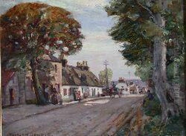 Barrhead Oil Painting by Patrick Downie