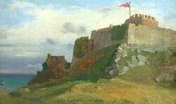 Mount Orgueil Castle, Jersey Oil Painting by James Drummond