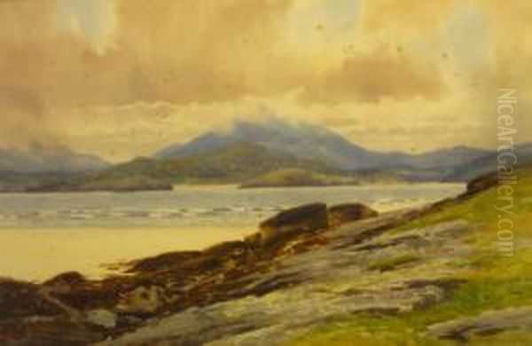 Coastal Landscape Oil Painting by George, Captain Drummond-Fish