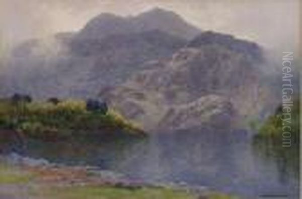 Loch Katrine Oil Painting by George, Captain Drummond-Fish