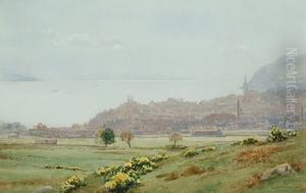 Dunoon From The Golf Links Oil Painting by George, Captain Drummond-Fish