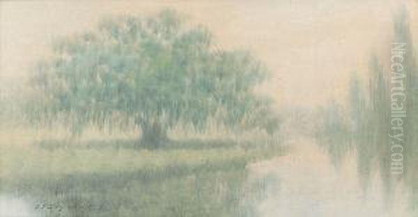 Spring Morning, Louisiana Oil Painting by Alexander John Drysdale