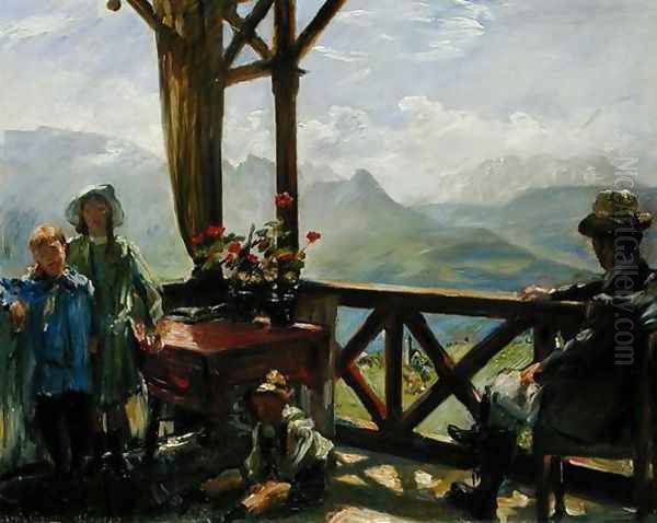 The Klobenstein, 1910 Oil Painting by Lovis (Franz Heinrich Louis) Corinth