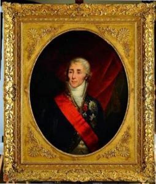 Joseph Fouche, Duc D'otrante Oil Painting by Claude-Marie Dubufe