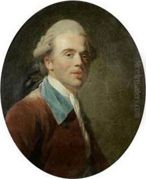 Portrait D'homme Oil Painting by Joseph Ducreux