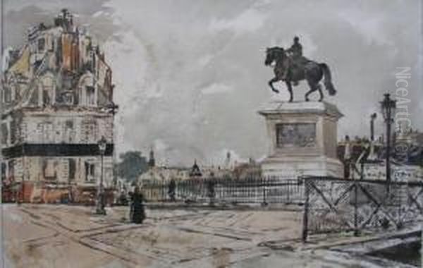 Le Vert Galand Oil Painting by Jacques-Edouard Dufeu