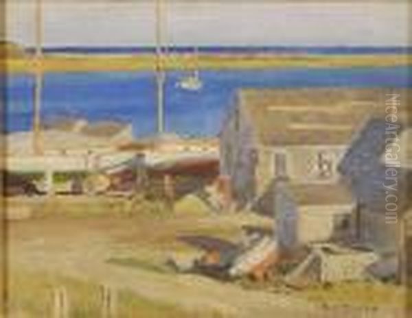 Chatham Oil Painting by Harold C. Dunbar