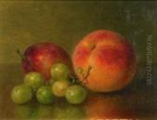 Still Life With Fruit Oil Painting by Robert Spear Dunning