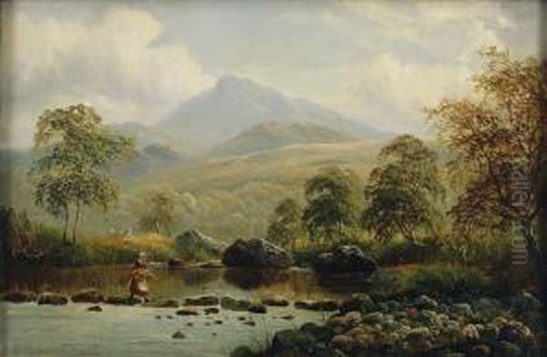 Landscape Oil Painting by Albert Dunnington