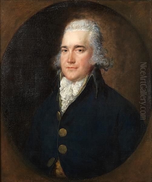 Portrait Of A Member Of The Elder Brethren Oftrinity House Oil Painting by Dupont Gainsborough