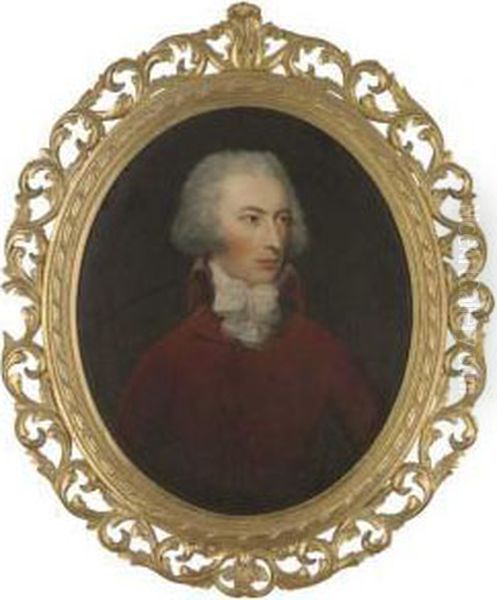 Portrait Of Abel Chapman Esq Oil Painting by Dupont Gainsborough