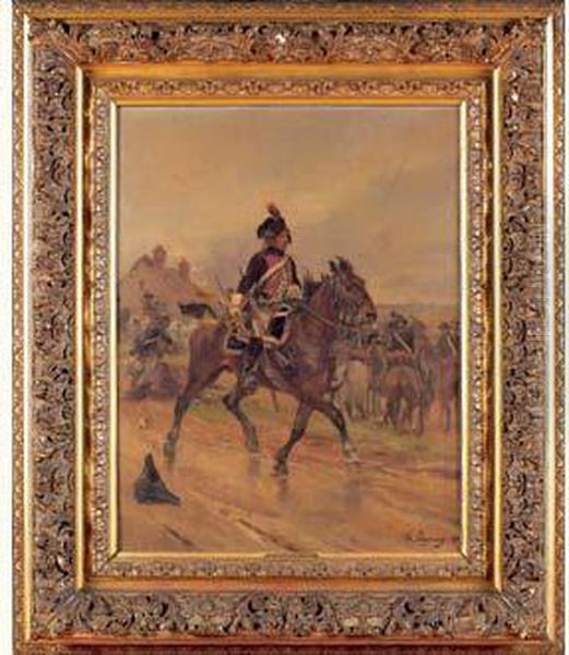 Le Trophee Du Vainqueur Oil Painting by Henri-Louis Dupray