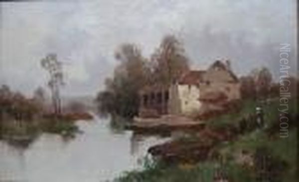 Le Moulin Oil Painting by Louis Dupuy