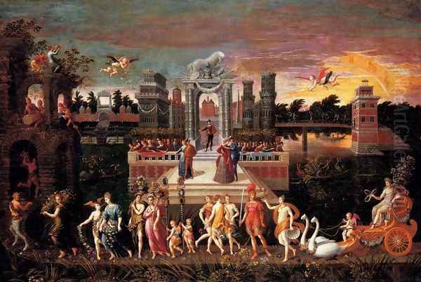 An Allegory Of The Triumph Of Spring Oil Painting by Antoine Caron