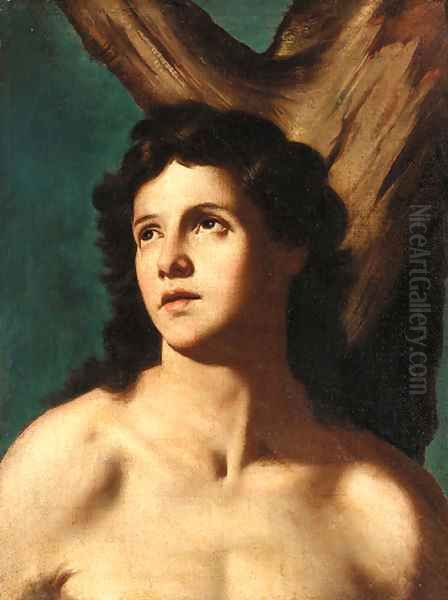 Saint Sebastian Oil Painting by Giovanni Domenico Cerrini