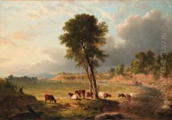 Brown Oil Painting by Asher Brown Durand