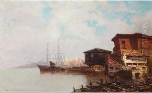 View Of Istanbul by Jean Baptiste Henri Durand-Brager