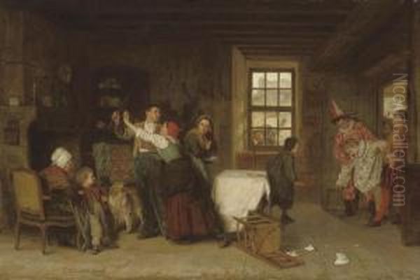 The Wayward Son Oil Painting by Theophile-Emmanuel Duverger